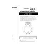 Roland RMP-1 Owner's manual