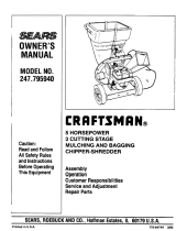 Sears Craftsman 247.795940 User manual