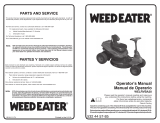 Weed Eater WELRVBA30 User manual