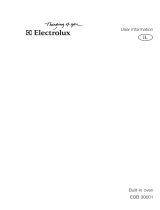 Electrolux EOB 395 Datasheet