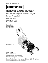 Craftsman 917.370770 Owner's manual