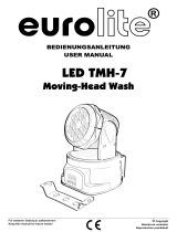 EuroLite LED moving head spot No. of LEDs: 18 TMH-7 User manual