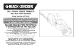 Black & Decker LHT2436 TYPE 2 Owner's manual