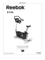 Reebok B9.5e User manual