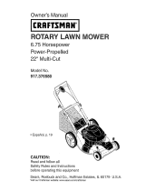 Craftsman 917.376580 Owner's manual