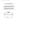 Sears 6-QUART OVAL SLOW COOKER User manual