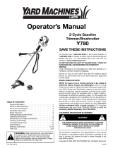 Yard Machines Y780 User manual
