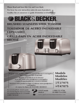 Black and Decker Appliances T2707S User manual