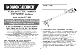 Black & Decker CST1200 TYPE 2 Owner's manual