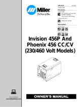 Miller Electric INVISION 456P  Owner's manual