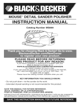 Black & Decker Mouse MS800 Owner's manual