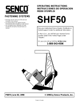 Senco SHF50 User manual