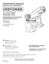 Craftsman 315.SS630 User manual