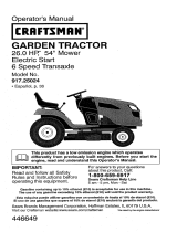 Craftsman 917.25024 User manual