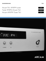 Arcam T61 User manual