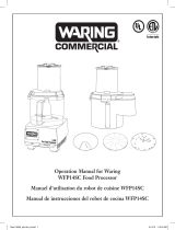 Waring WFP14SC User manual