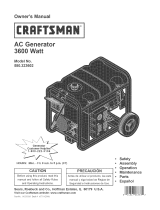 Craftsman 580.323602 Owner's manual
