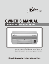 Royal Sovereign ES-400C User manual