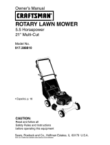 Craftsman 917.388810 Owner's manual