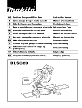 Makita BLS820 User manual