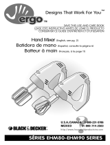 Black & Decker EHM80 User manual