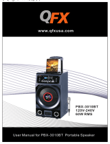 QFX PBX-3010BT User manual