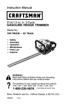 Craftsman 358796330 Owner's manual