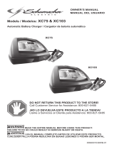 Schumacher Electric XC75W-CA User manual