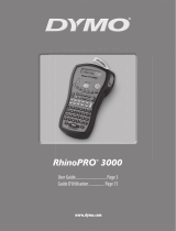 Dymo Rhino Pro 3000 User guide