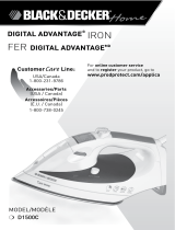 Black & Decker Digital Advantage D1500C User manual