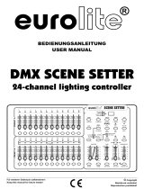 EuroLite DMX SCENE SETTER 24 User manual