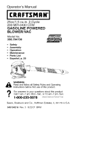 Craftsman 358.794730 Owner's manual