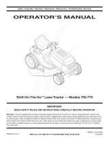 MTD Shift-On-The-Go 779 Owner's manual