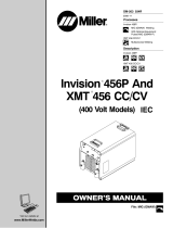 Miller INVISION 456P (400 VOLT) CE User manual