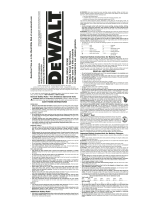 DeWalt DC490 User manual