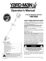 Yard-Man YM70SS Owner's manual