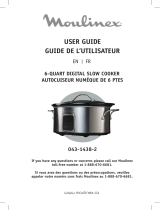 Moulinex 6-QUART DIGITAL SLOW COOKER User guide