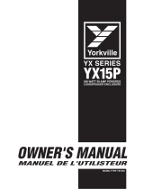 YORKVILLE YX15P Owner's manual