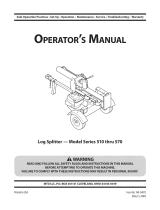 MTD Series 510 Owner's manual