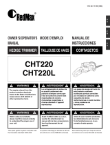 RedMax CHT220L User manual