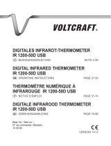 VOLTCRAFT IR 1200-50D USB Operating instructions