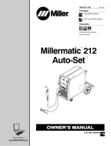 Miller Millermatic 212 Auto-Set Owner's manual