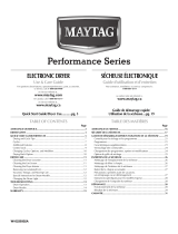 Maytag MEDE400 User manual