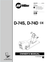 Miller Electric D-74D CE Owner's manual