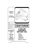 Craftsman 113.176120 Owner's manual