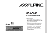 Alpine MDA-5048 Owner's manual