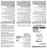 Black & Decker CJ500-CJ525 User manual