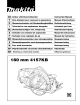 Makita 180 mm 4157KB Owner's manual