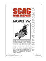 Scag Power Equipment SW Belt Drive User manual