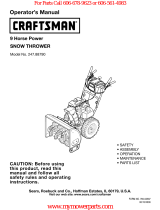 Craftsman 247.88790 User manual